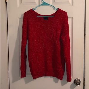 Red American Eagle sweater